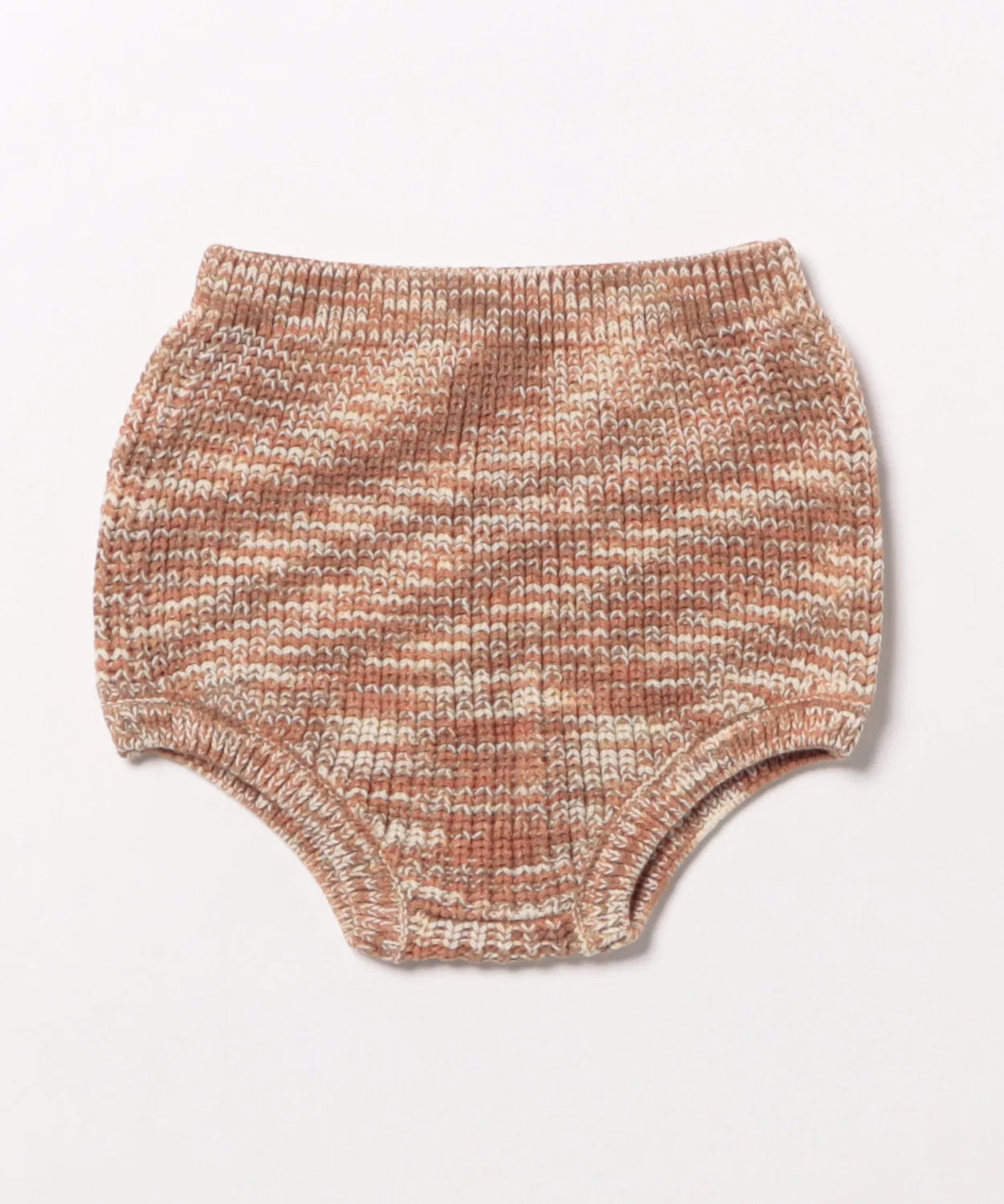 Детские шорты-блумеры из джерси с принтом Heathered Spice Rylee + Cru, Brown