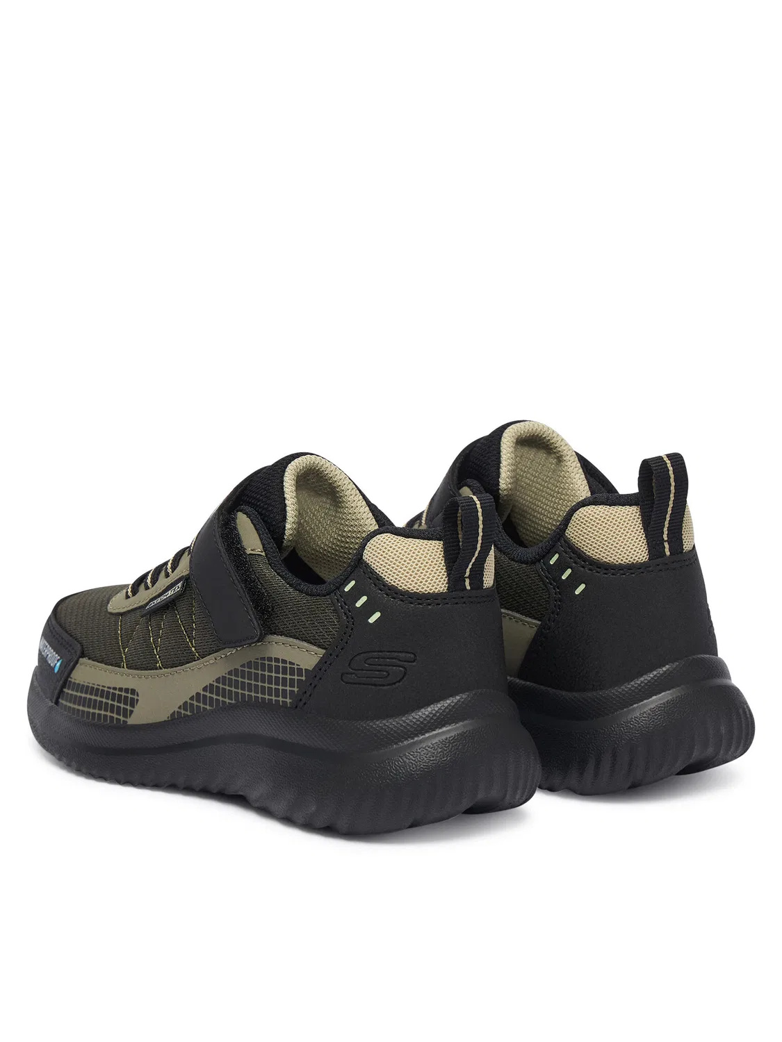 Кроссовки для мальчика Bounder Skechers, темно-зеленый — фото 3
