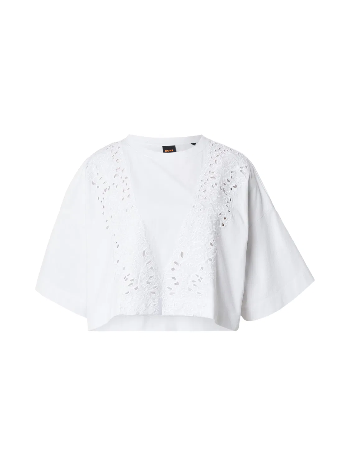 Футболка Boss C_Ephilas_2 белого цвета