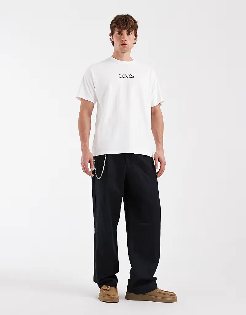 Футболка с логотипом на груди Levi's, белый — фото 2