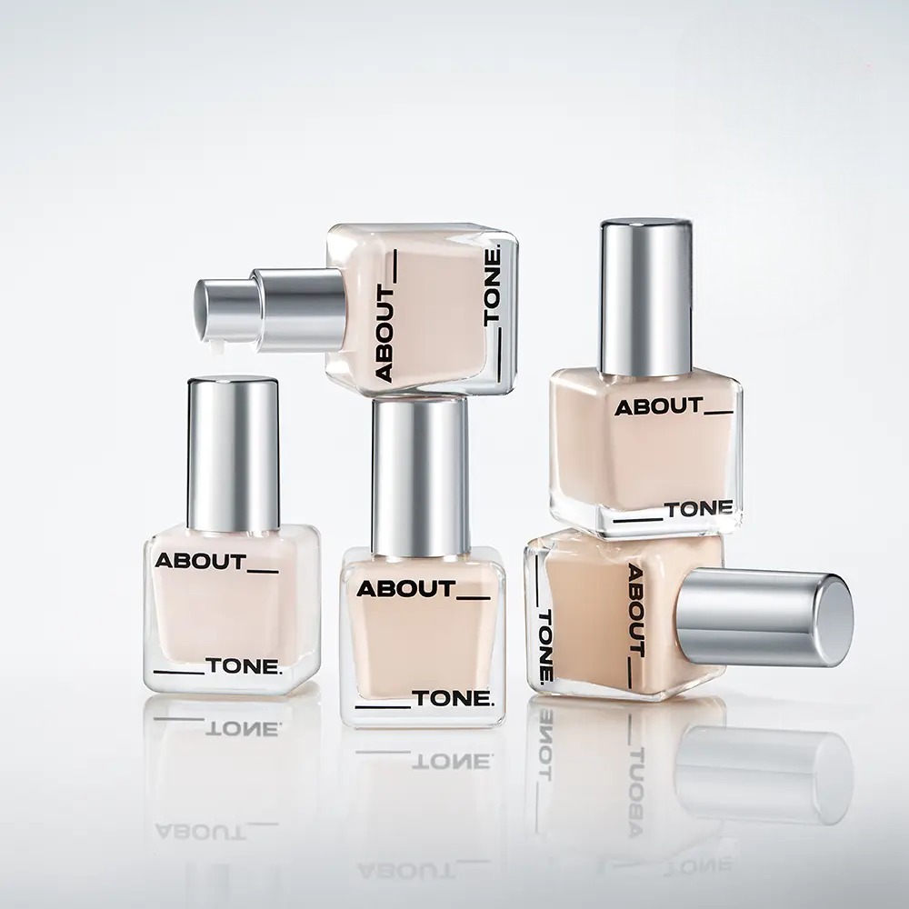 Тональная основа About Tone Skin Layer Fit SPF 30, 21.5 Warm Beige, 30 мл — фото 3