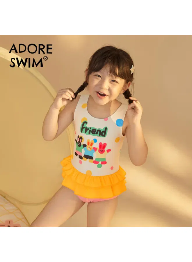 Купальник слитный с принтом 110 Adoreswim