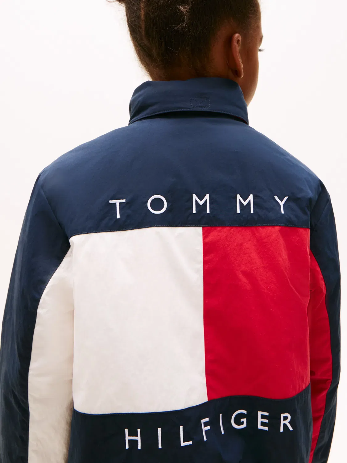 Детская куртка для мальчиков с цветными блоками Tommy Hilfiger, Azul — фото 2