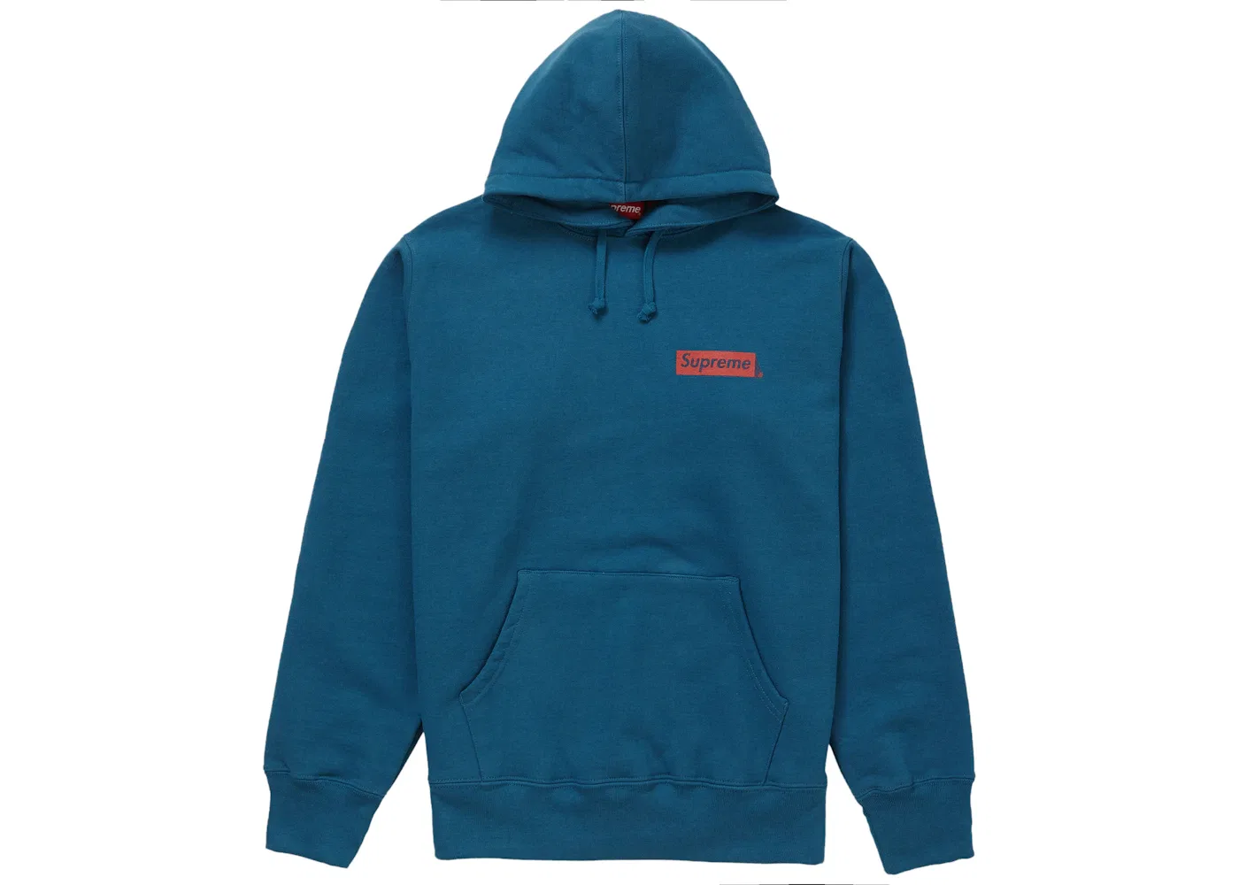 Мужская худи с принтом Stop Crying Supreme, Marine Blue