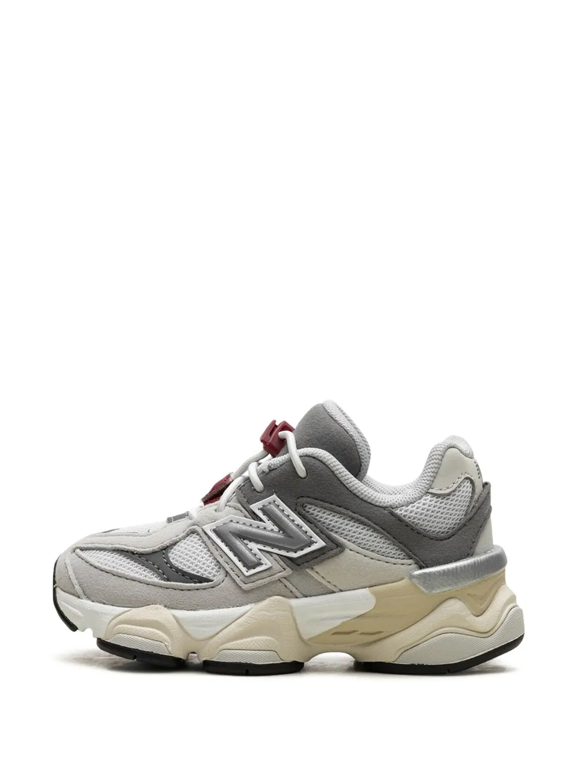 Кроссовки New Balance 9060 RD "Rain Cloud", серый — фото 2