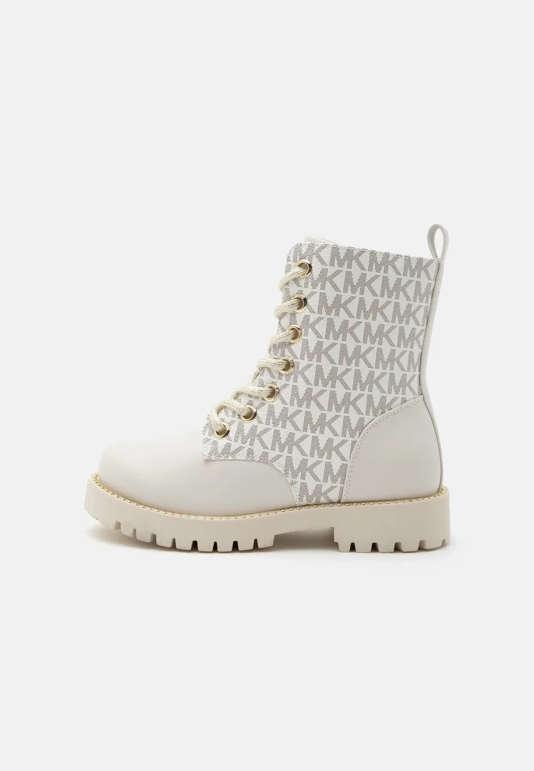 Детские и подростковые ботинки Kalina на шнуровке Michael Kors Kids, Vanilla/Mocha
