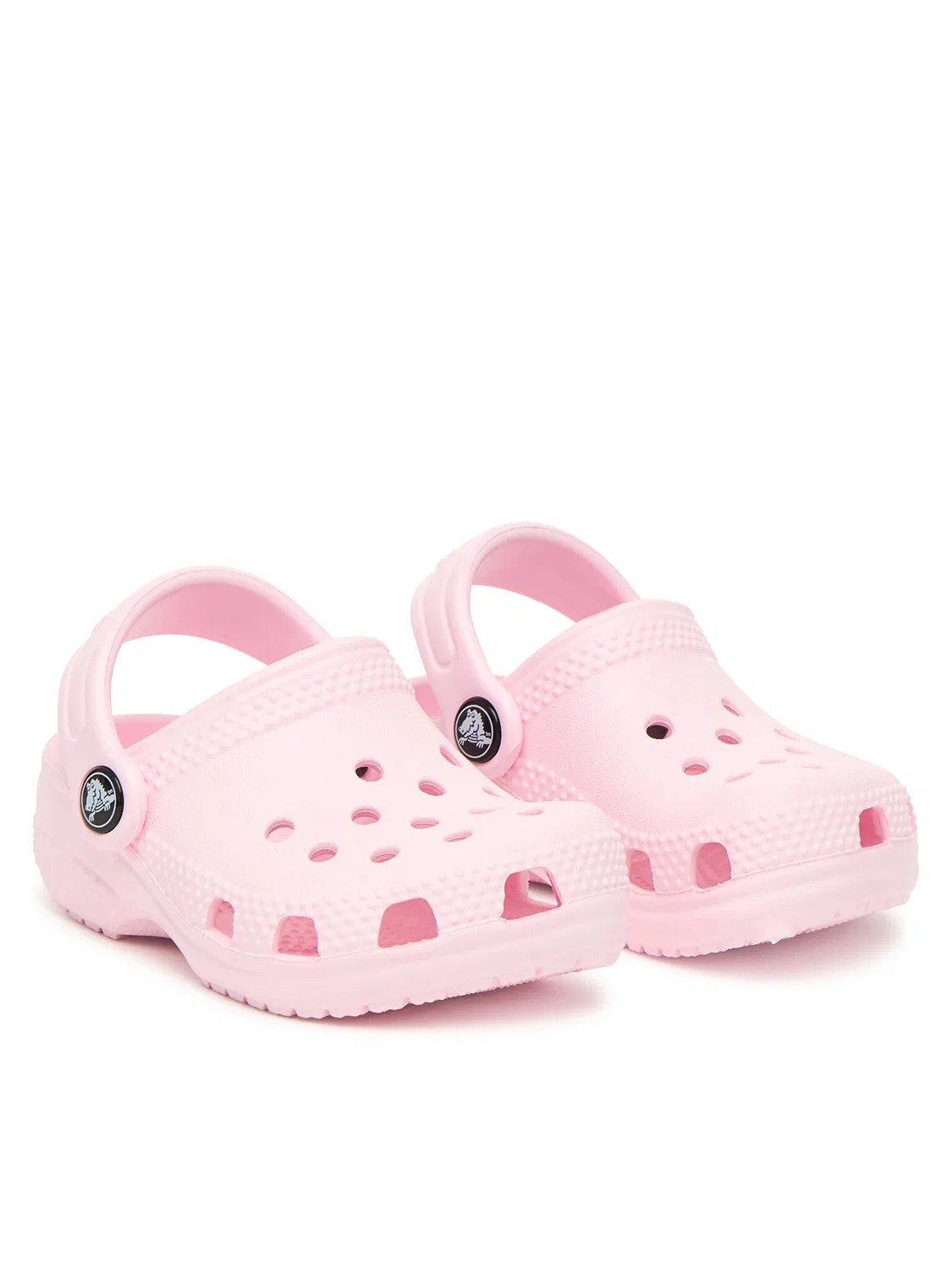Шлепанцы для девочки Infant Littles Clog Crocs, светло-розовый — фото 2