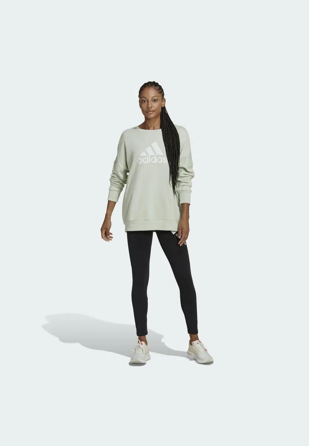 Будущий культовый спортивный символ - леггинсы Adidas Performance, Black — фото 2