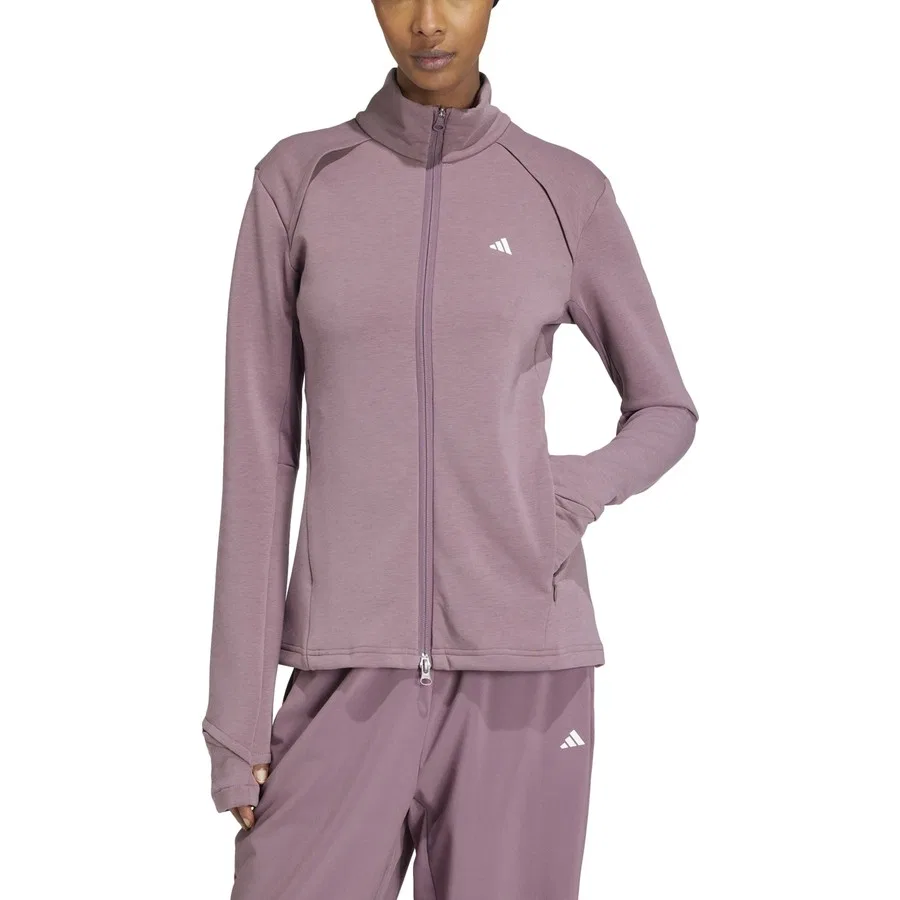 Женская тренировочная куртка Cover-Up IT0673 adidas, Серый — фото 3
