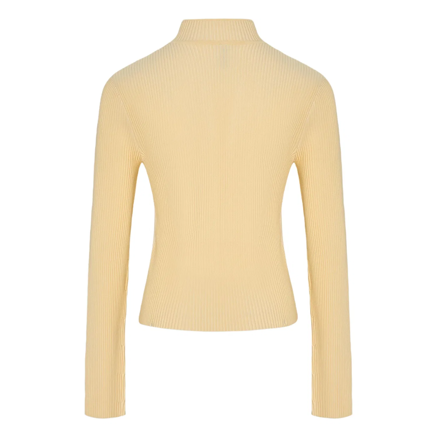 Женский свитер с V-образным вырезом Knitwear, Adidas, Warm Vanilla/Ivory — фото 3