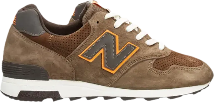 

Кроссовки New Balance 1400 Made in USA 'Brown', коричневый