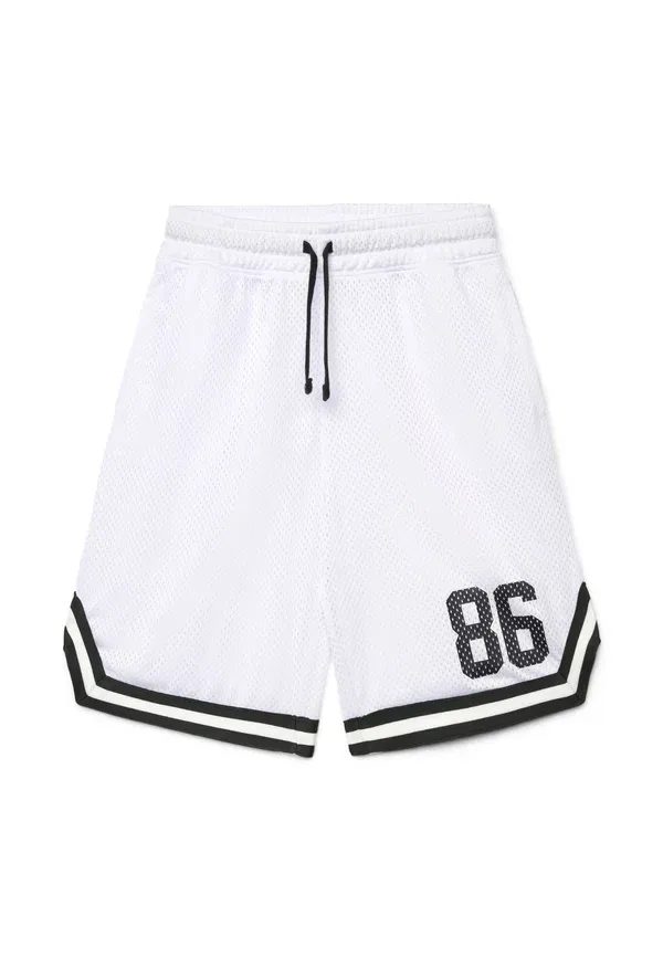 Шорты из полиэстера shorts Terranova, Bianco Ottico, белый