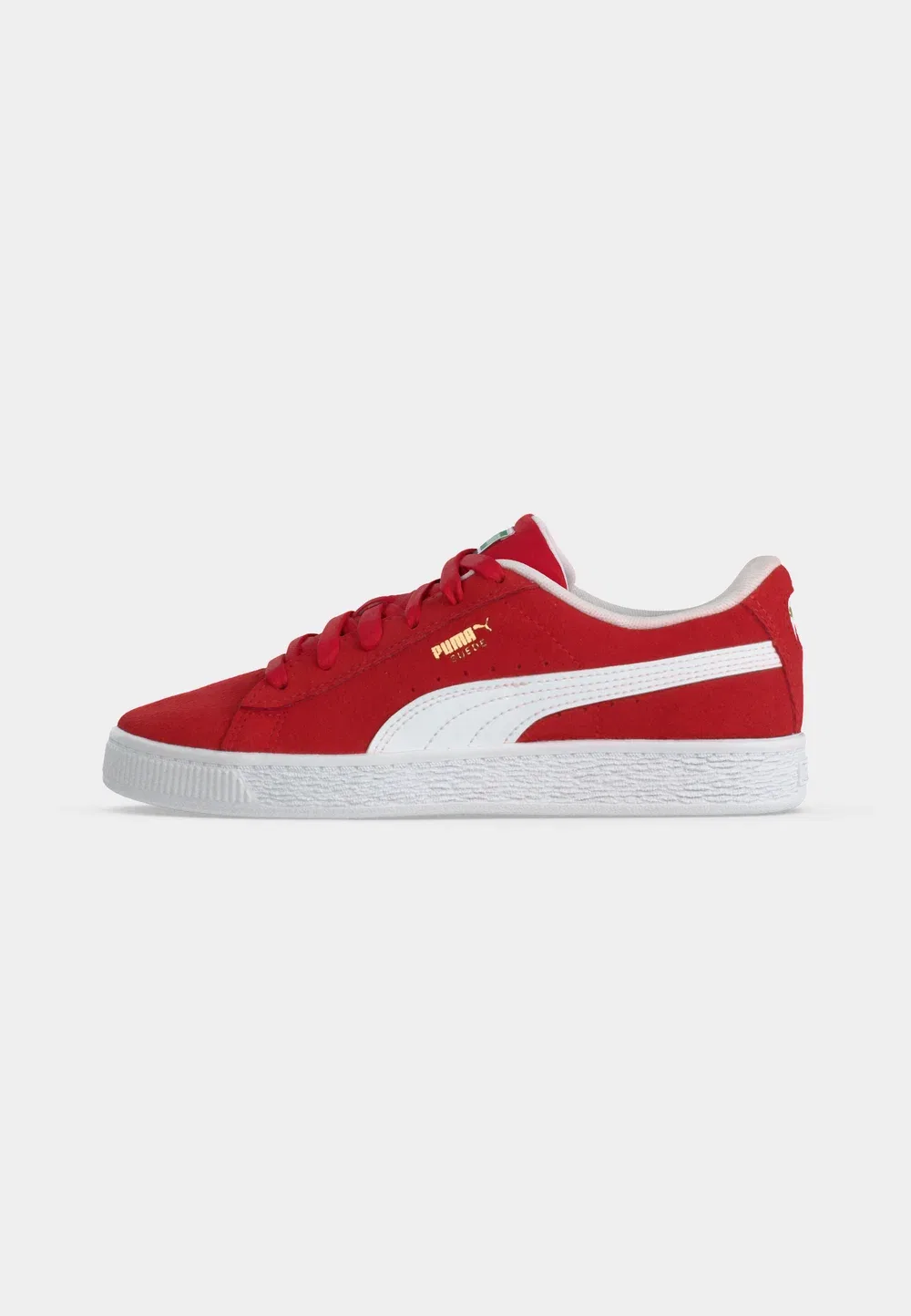Классические замшевые кроссовки унисекс Puma, For All Time Red/White — фото 2