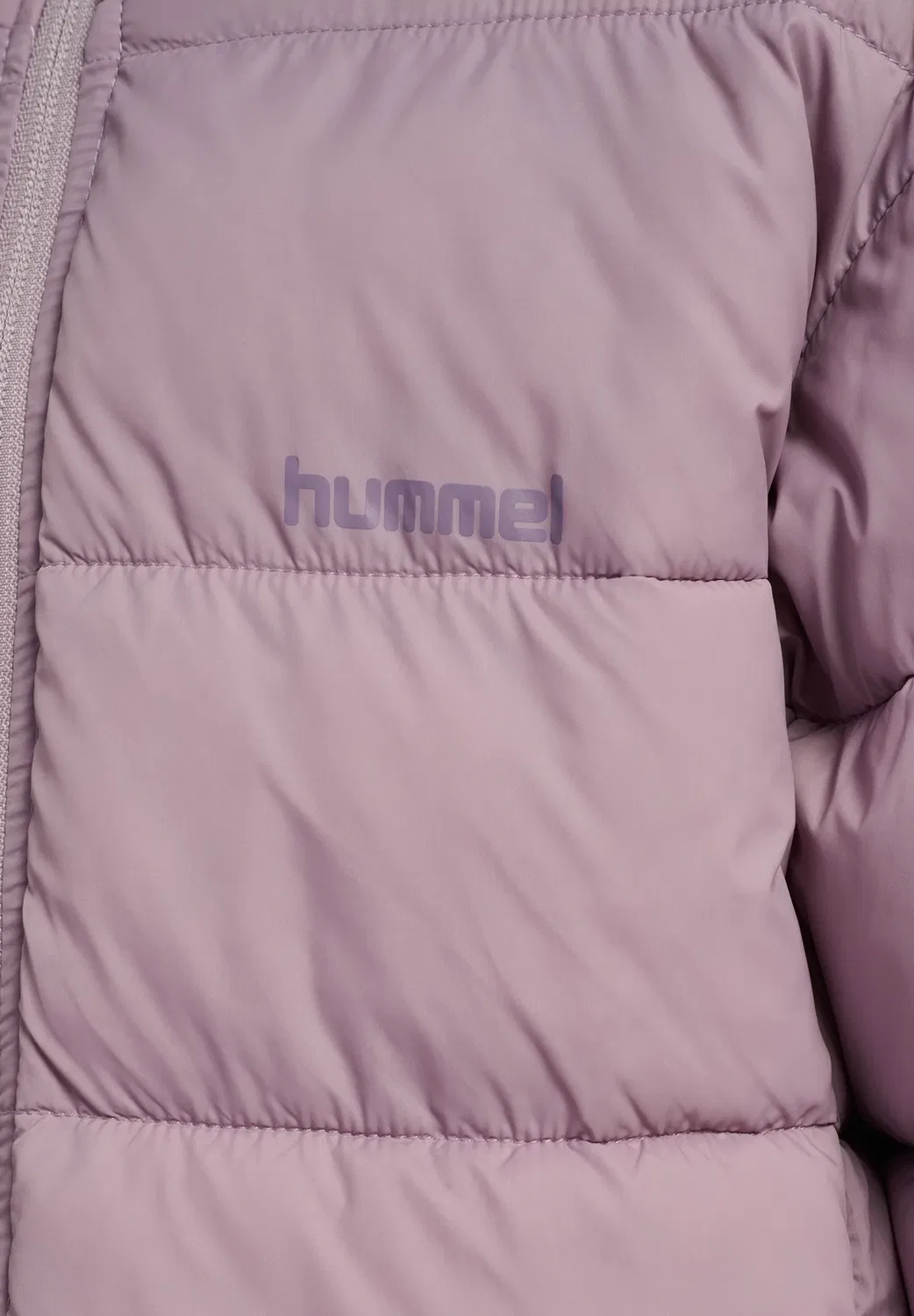 Легкая пуховая куртка Hmljr унисекс - зимнее пальто Hummel, Sea Fog — фото 3
