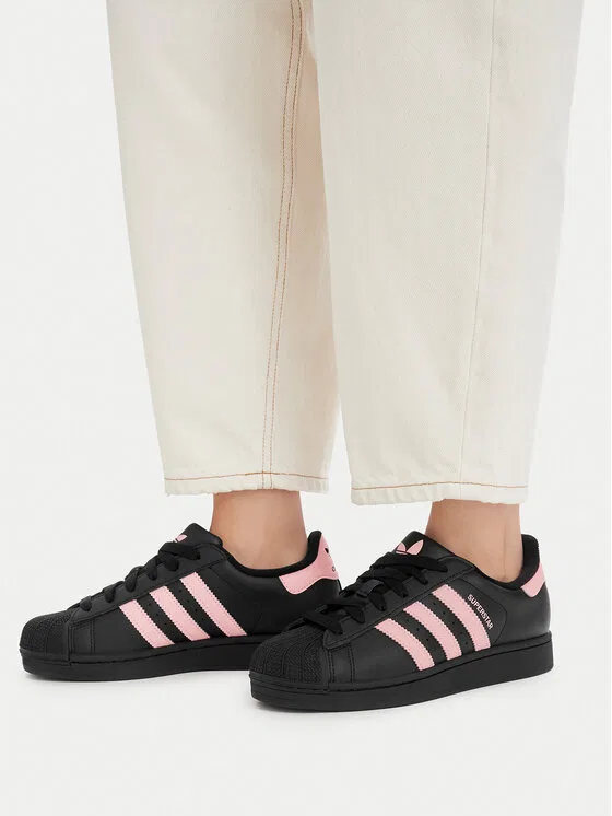Кроссовки Superstar II Adidas, черный