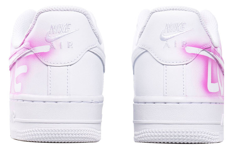 

Кроссовки Nike Air Force 1 Skateboard Shoes Women's Low-Top White Purple/Pink
