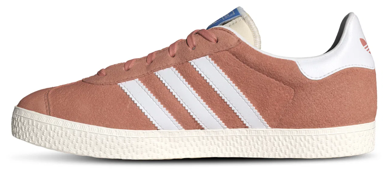 Кроссовки для девочек Gazelle Adidas, цвет Wonder Clay/White — фото 2