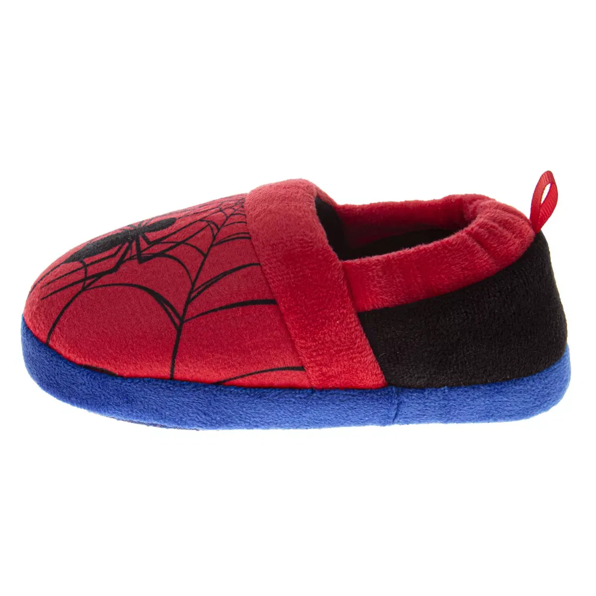 Детские тапочки с принтом Marvel Spider-Man Dual Boys' Dual Sizes Slippers Marvel, Red — фото 3