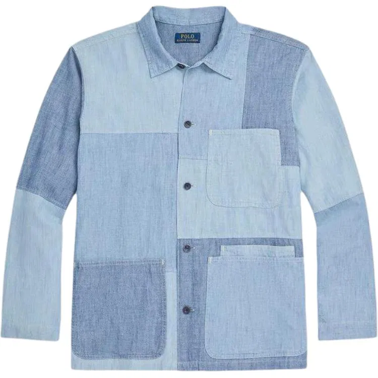 Мужская рубашка классическая Polo Ralph Lauren, Blue