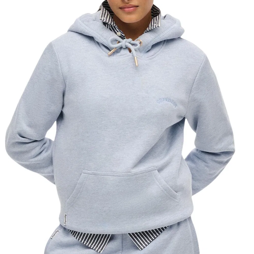 Женское худи с капюшоном Essential Logo Emb Superdry, Grau