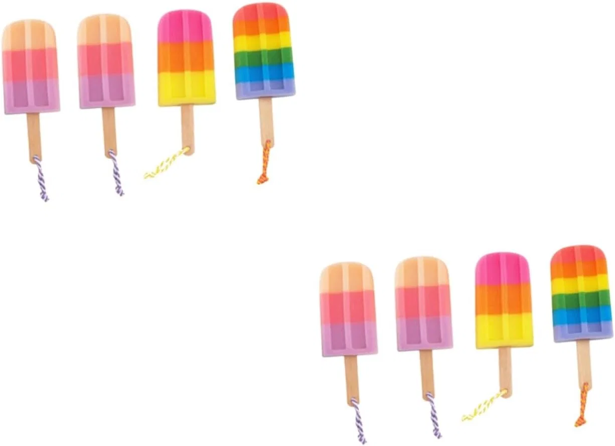 Мочалка для душа Ice Cream, BELLIFFY, 8 шт