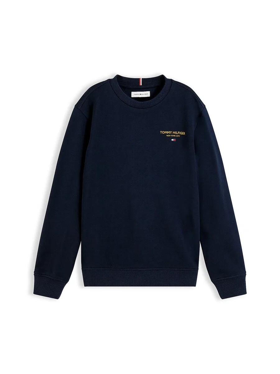 Толстовка TOMMY HILFIGER 'Essential' в темно-синем цвете