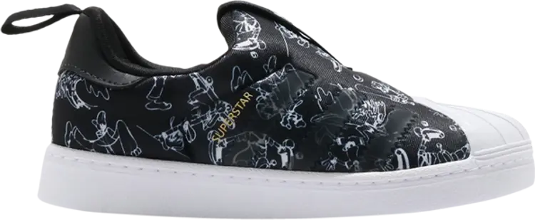 

Кроссовки Adidas Disney x Superstar 360 Infant, черный