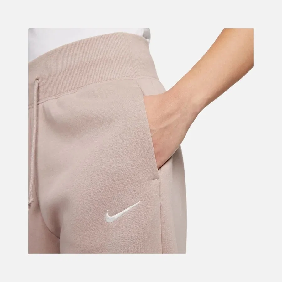 Спортивные брюки с высокой посадкой Phoenix Fleece Nike DQ5615-208, Сине-белый — фото 4