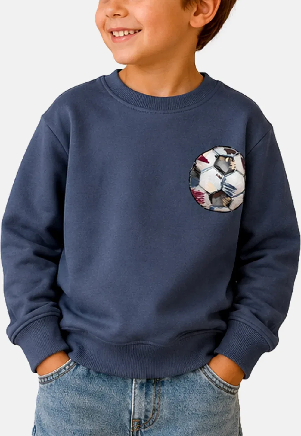 Толстовка Pullover Louis - толстовка Name It, Blau — фото 2