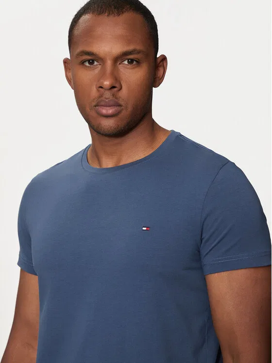 Футболка slim fit Tommy Hilfiger, синий — фото 4