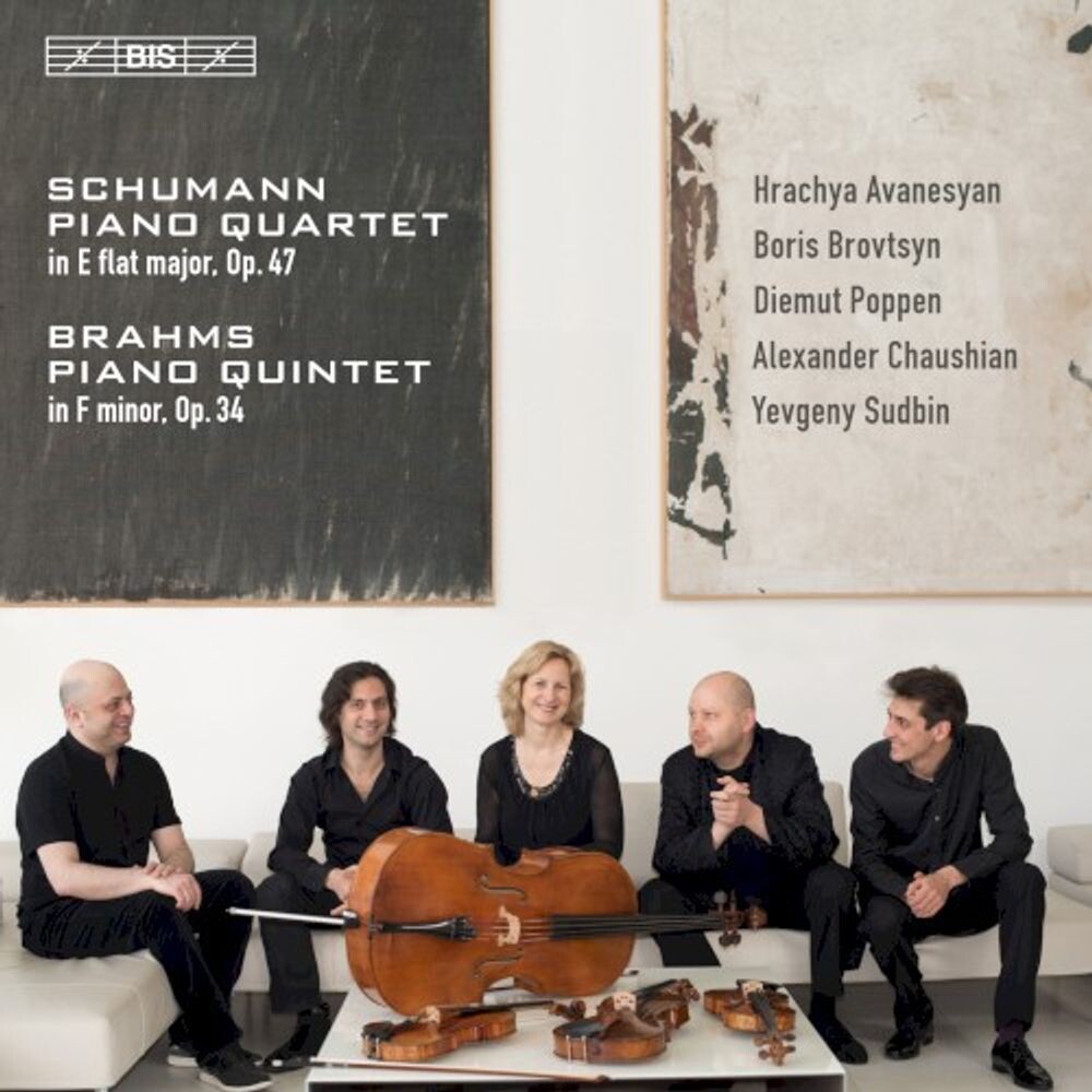 

Диск CD Schumann: Piano Quartet No. 47 / Brahms: Piano Quintet No. 34 [SACD] - Robert Schumann, Johannes Brahms