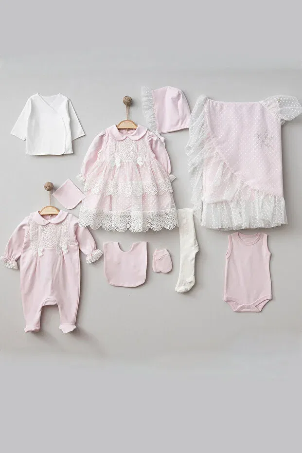 Детский комплект боди для новорожденных без рукавов Cherub Baby, Pink