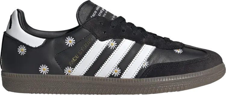 

Кроссовки Adidas atmos x FACE x Samba OG 'Embroidered Daisies', черный, Черный;серый, Кроссовки Adidas atmos x FACE x Samba OG 'Embroidered Daisies', черный