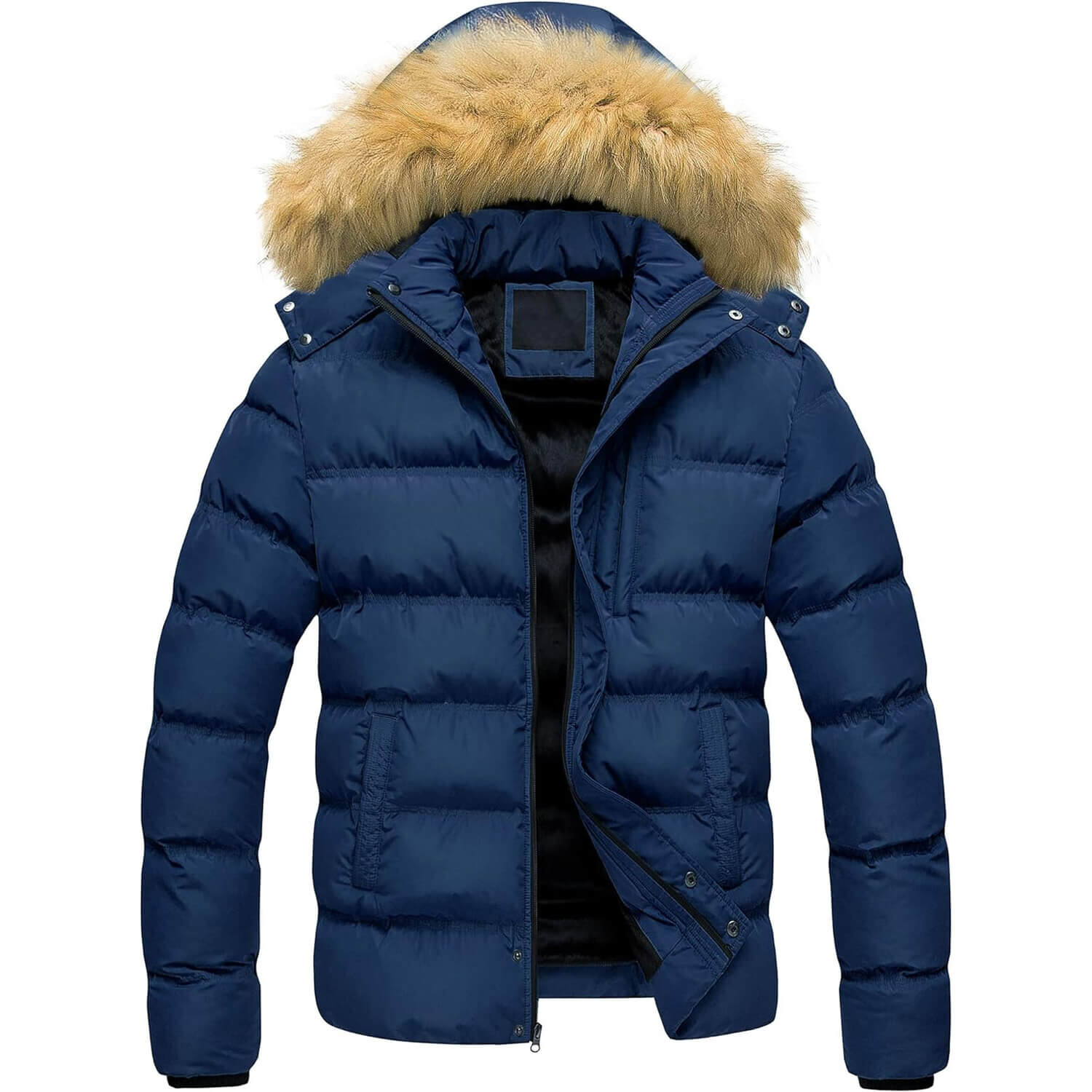 

Куртка-пуховик Pursky Waterproof Winter Bubble, темно-синий