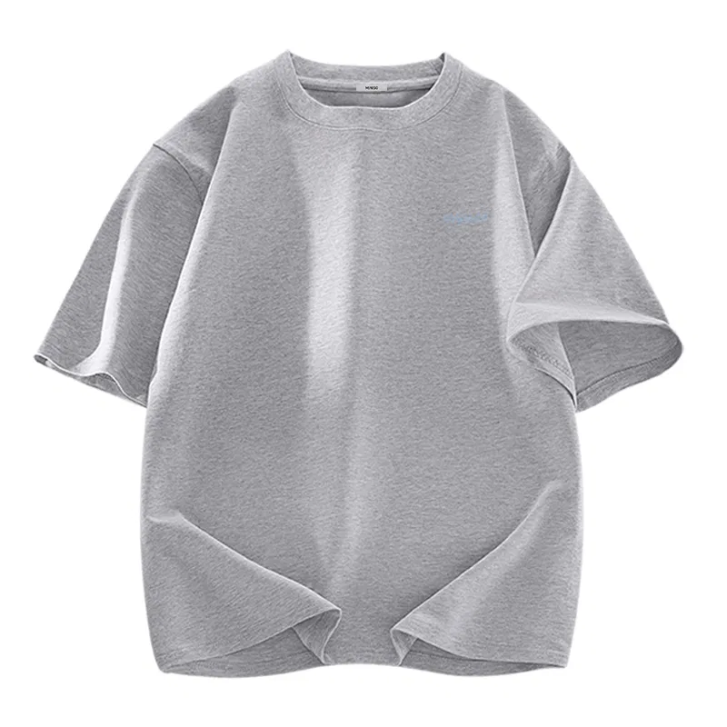 Детская футболка с круглым вырезом Mb Flying Towards Hope Chest Logo MINISO, Heather Gray