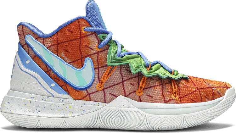 

Кроссовки Nike SpongeBob SquarePants x Kyrie 5 'Pineapple House', оранжевый, Оранжевый;коричневый, Кроссовки Nike SpongeBob SquarePants x Kyrie 5 'Pineapple House', оранжевый