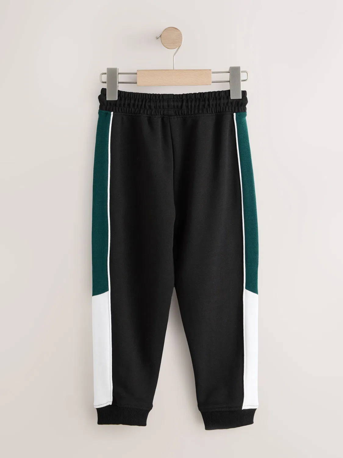 Спортивные джоггеры панельные Green/Black Next, зеленый/черный