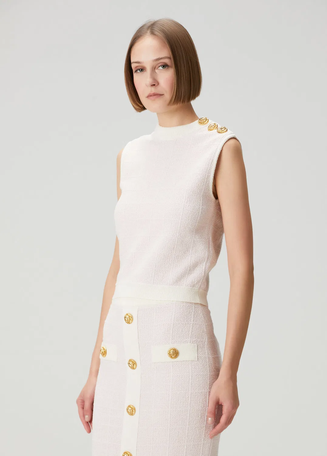 Блуза Balmain, розово-белый
