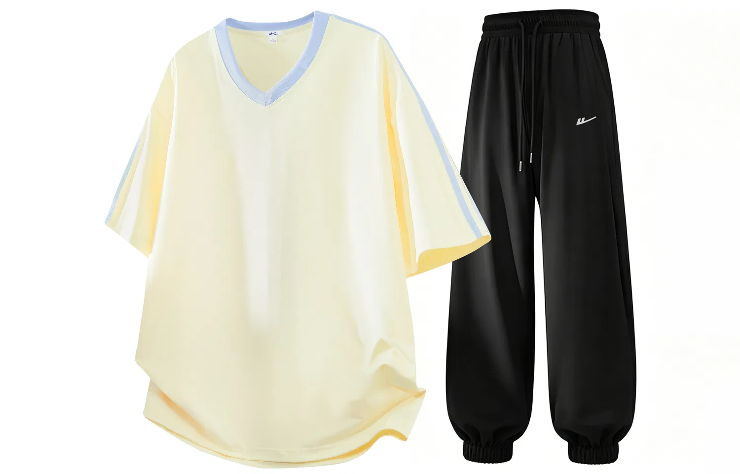 Детский комплект спортивной одежды в минималистичном стиле, Casual Sportswear Unisex, WARRIOR