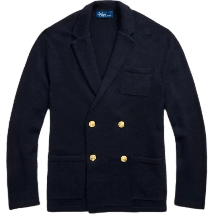 Мужской кашемировый свитер Polo Ralph Lauren, Marine Blue