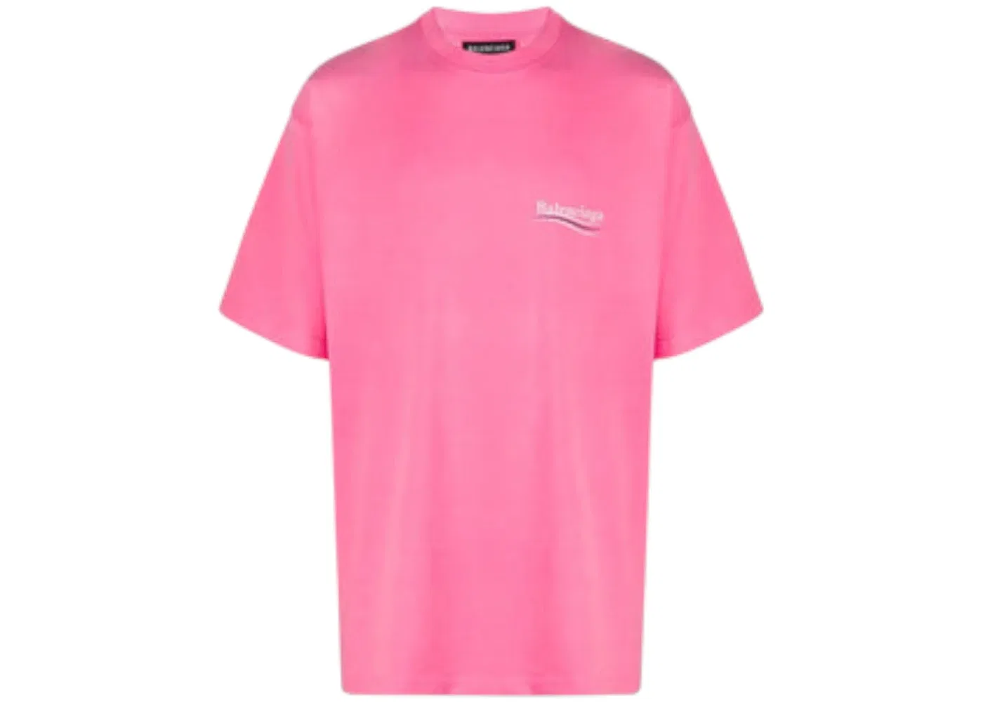 Мужская футболка с принтом Political Campaign Logo Balenciaga, Light Pink
