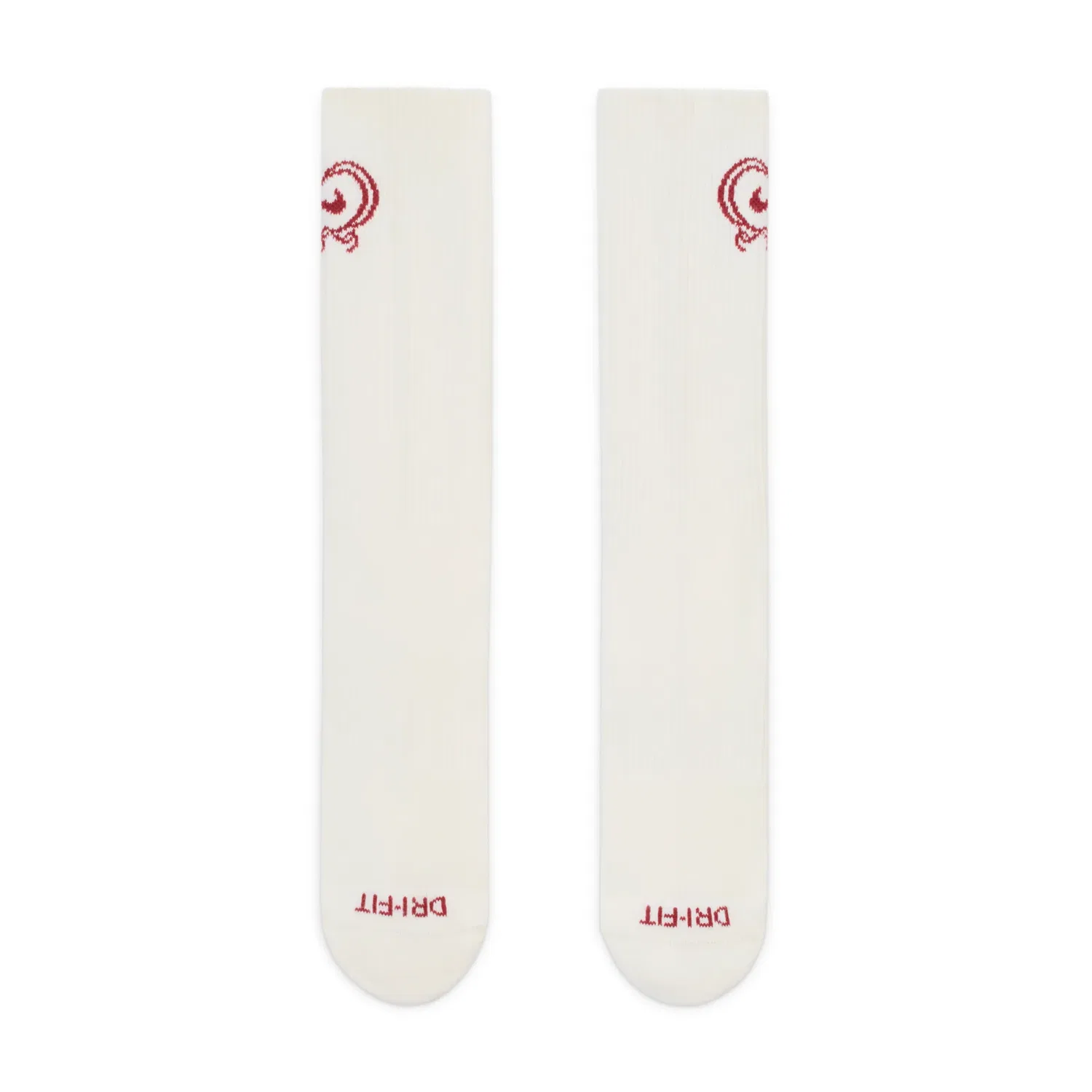 Мужские носки Dri-Fit Everyday Plus Mid Calf Socks 1 Pair 'Sail Team Crimson' Nike, Sail/Team Crimson — фото 2
