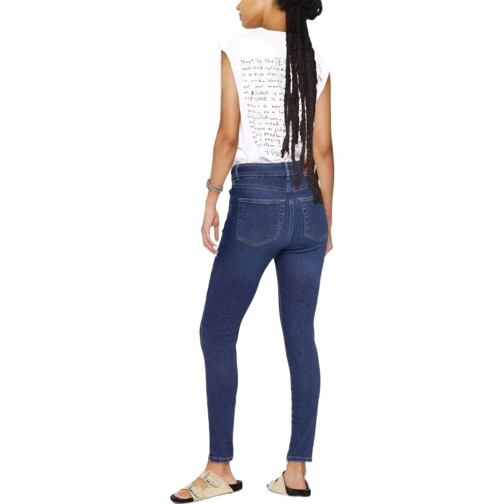 Джинсы скинни High Skinny, модель 1984 Slandy, DIESEL, Blue — фото 4