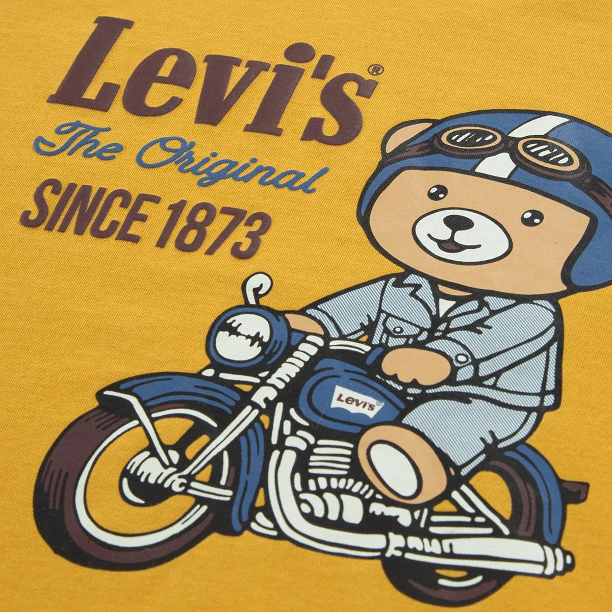 Мотоциклетный набор для мальчиков 2-4 лет Levi's, Golden Spice - Yellow — фото 3