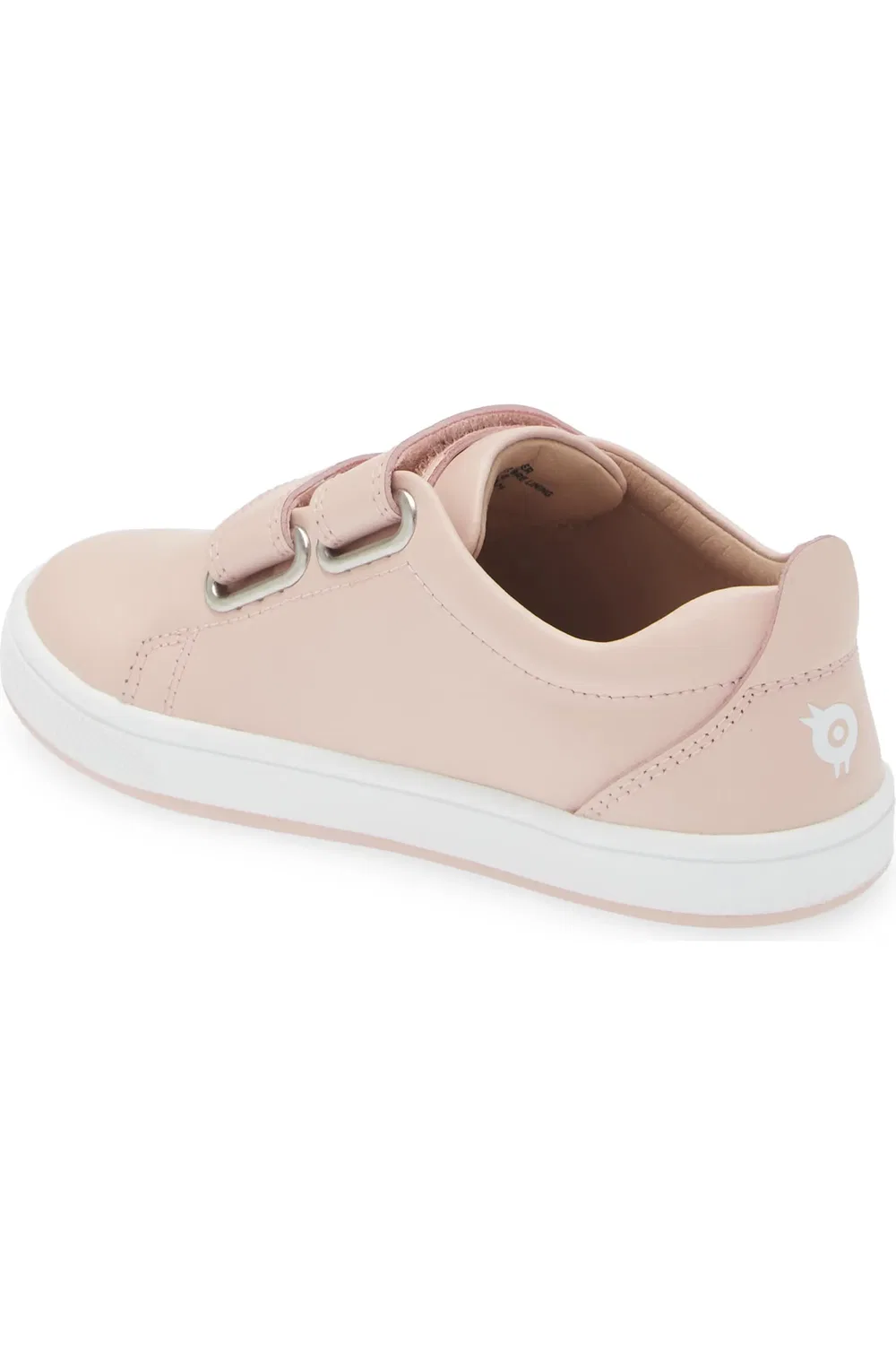Детские кожаные кеды дышащие Old Soles, Powder Pink — фото 2