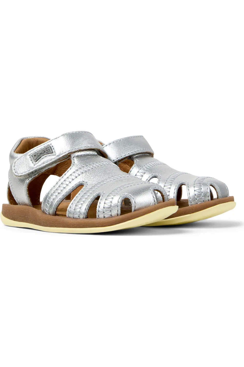 Сандалии детские Camper Bicho Fisherman, эргономичные, Medium Gray