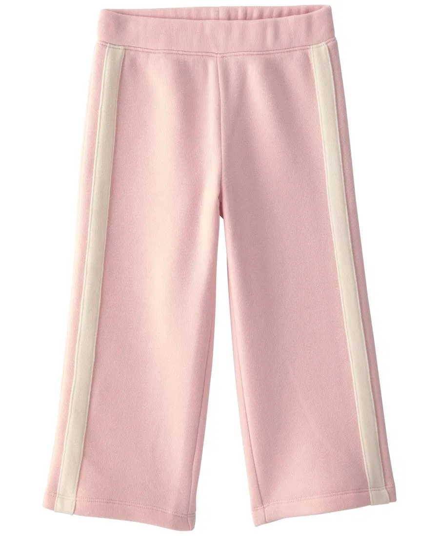 Детский комплект из флисового свитшота и брюк Varsity Carter's, Cream/Pink — фото 2