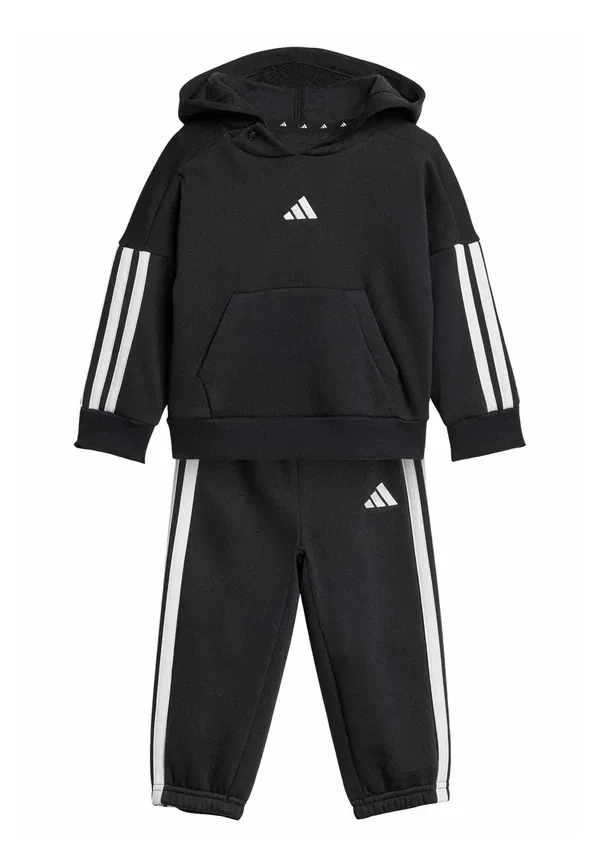 Спортивный костюм хлопковый I 3s fl hd jog set Adidas Originals black, white, белый/черный