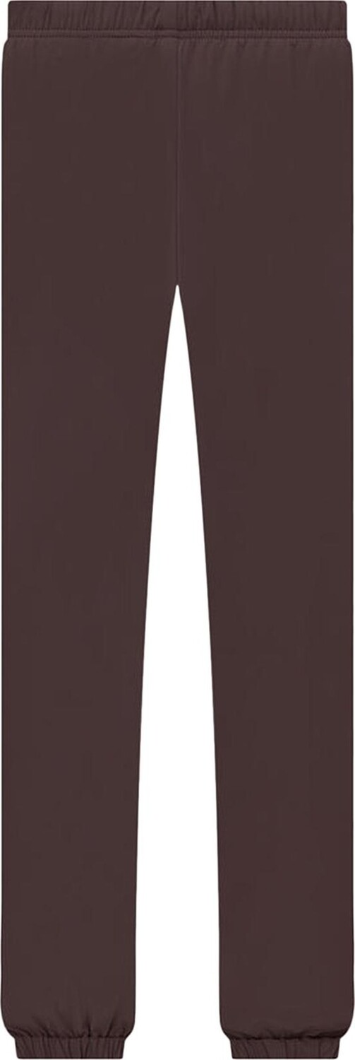 Брюки Fear of God Essentials Nylon Track Pant 'Plum', коричневый — фото 3