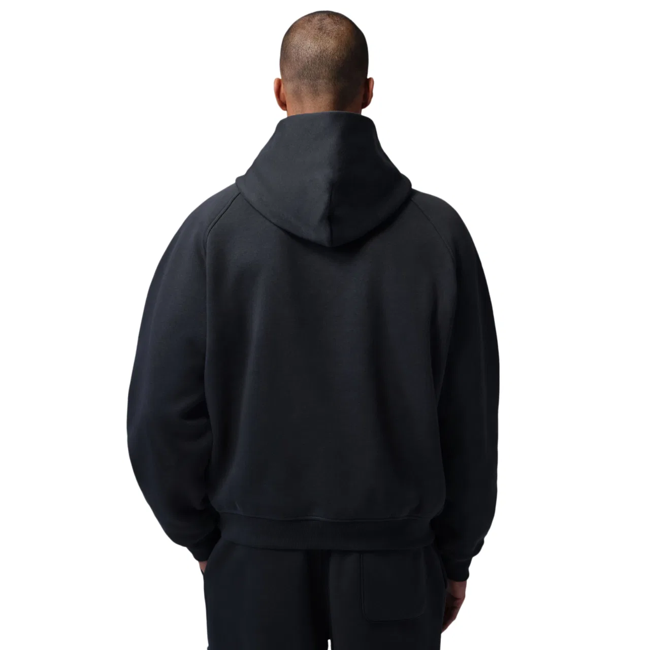 Мужской худи оверсайз с принтом Jordan Brooklyn GFX Oversized Pullover Hoodie Jordan, Black — фото 2